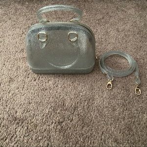 Fashionnova Silver Jelly Bag